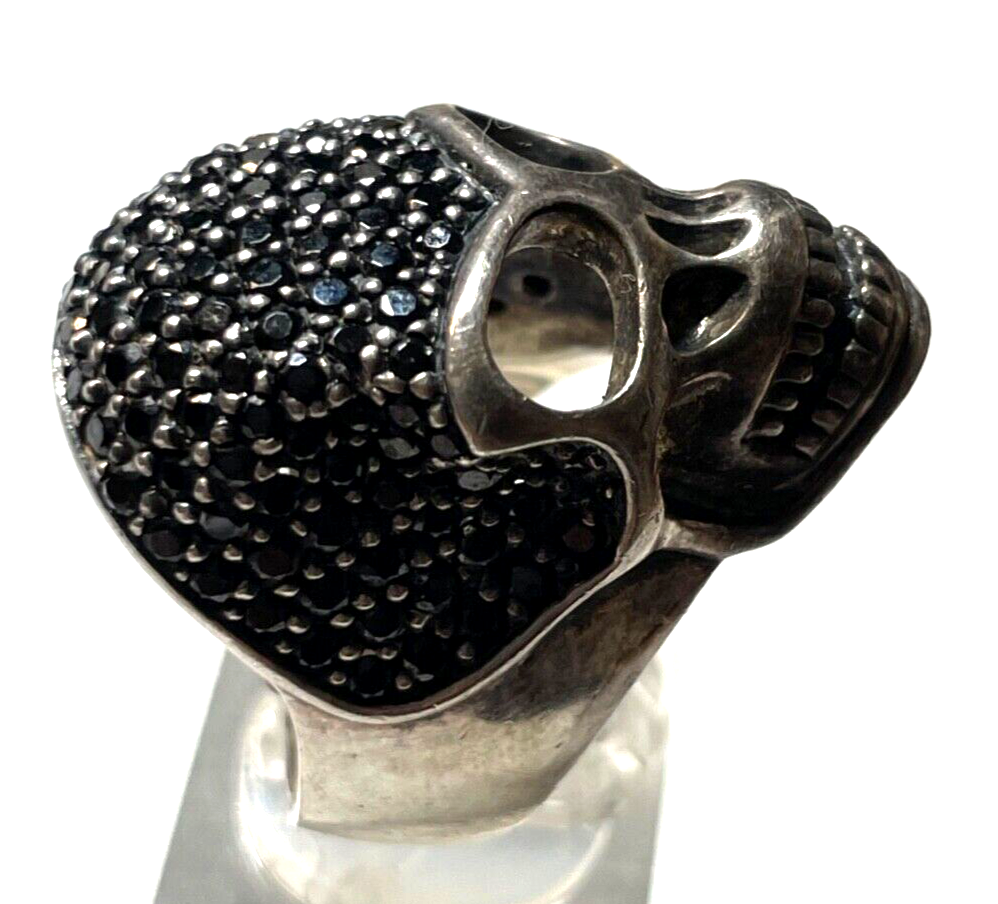 Thomas Sabo Silber Ring Skull mit Pavé Rebel at heart RG 56 unisex Totenkopf3