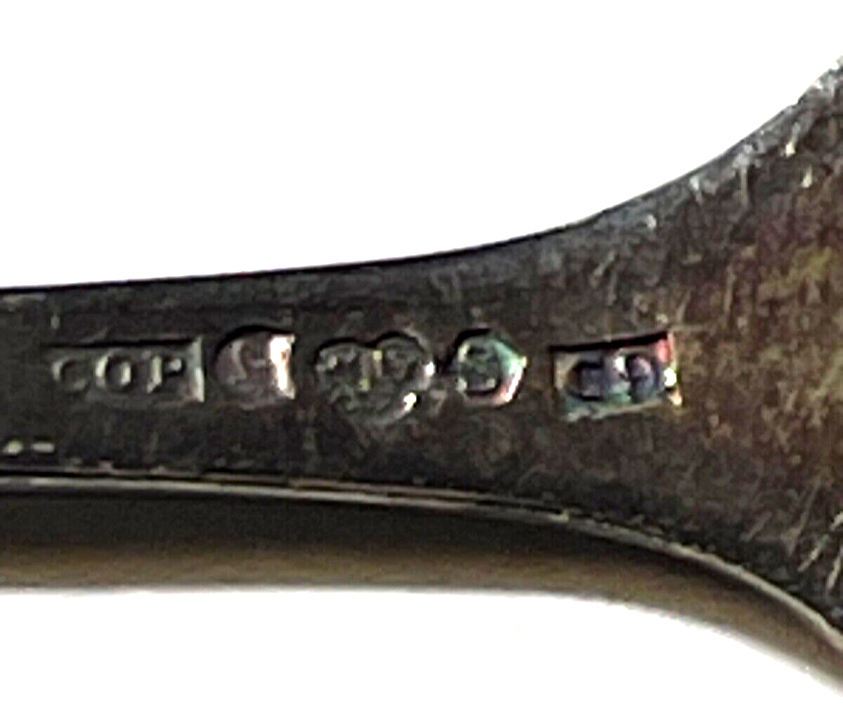 Vintage Copenhagen Löffel Silber Bolidensilver Samen Motiv Silver Spoon Sweden 34