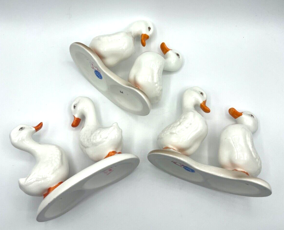 3 x Porzellan Figuren Figurengruppe Gänse Gans Oster Deko Osterdekoration H 13cm5