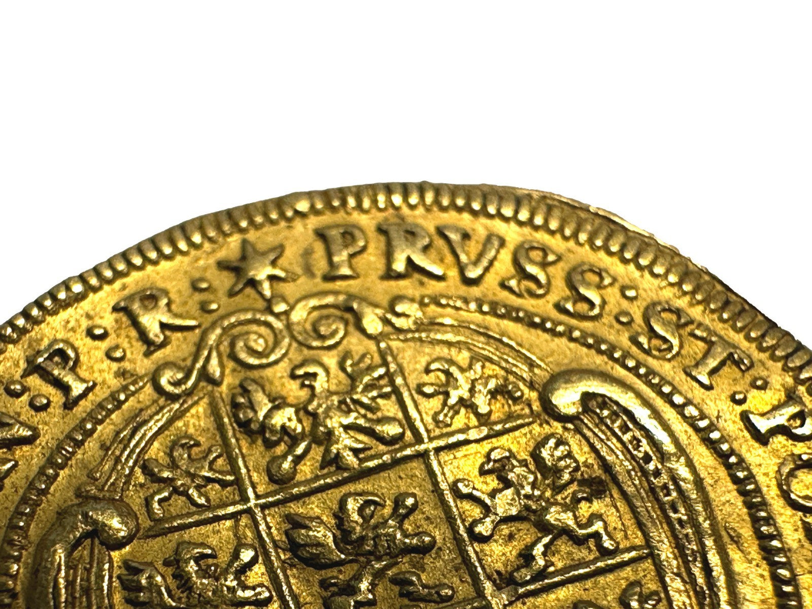 Markgraftum Brandenburg-Ansbach - Dreibrüder-Dukat - 1630 - 986er Gold Münze VZ4