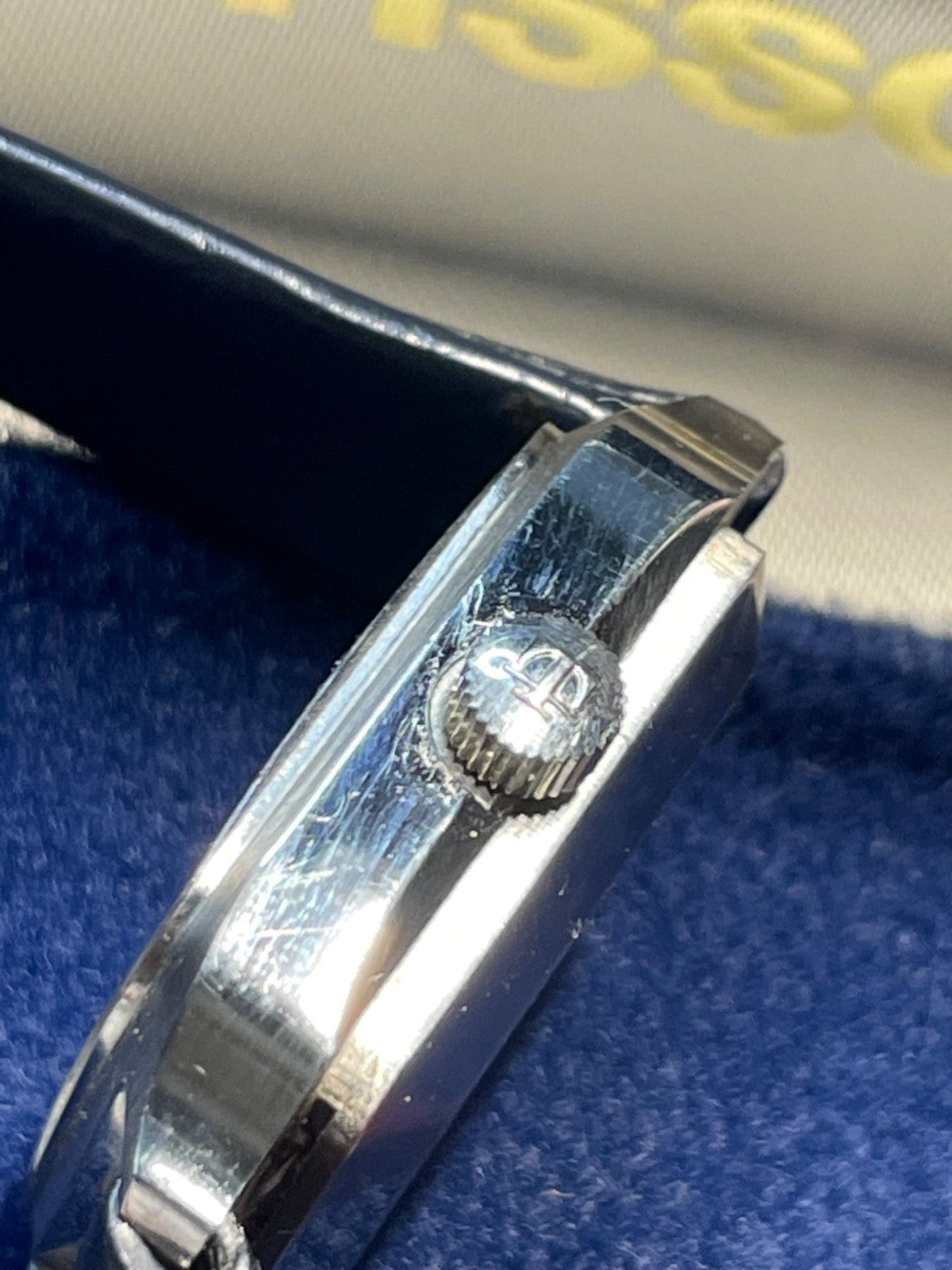 Damen Armbanduhr Tissot Seastar automatic blau läuft einwandfrei mit Box gepfl.3