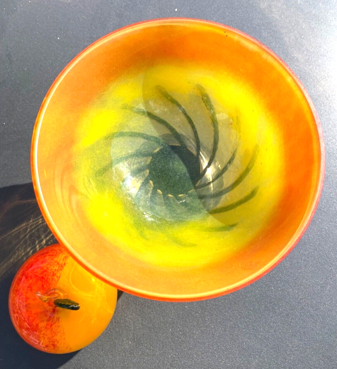 Rosenthal studio-line Nanny Still Serie * Kontiki * Kunstglas Design Fußschale7