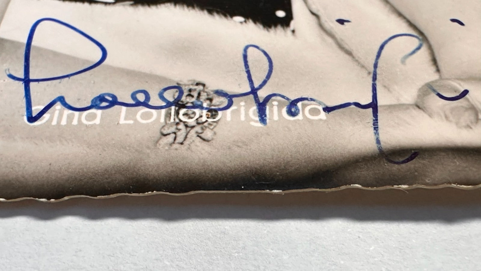Gina Lollobrigida - signierte Fotografie - Autogramm - Filmstar Schauspielerin1