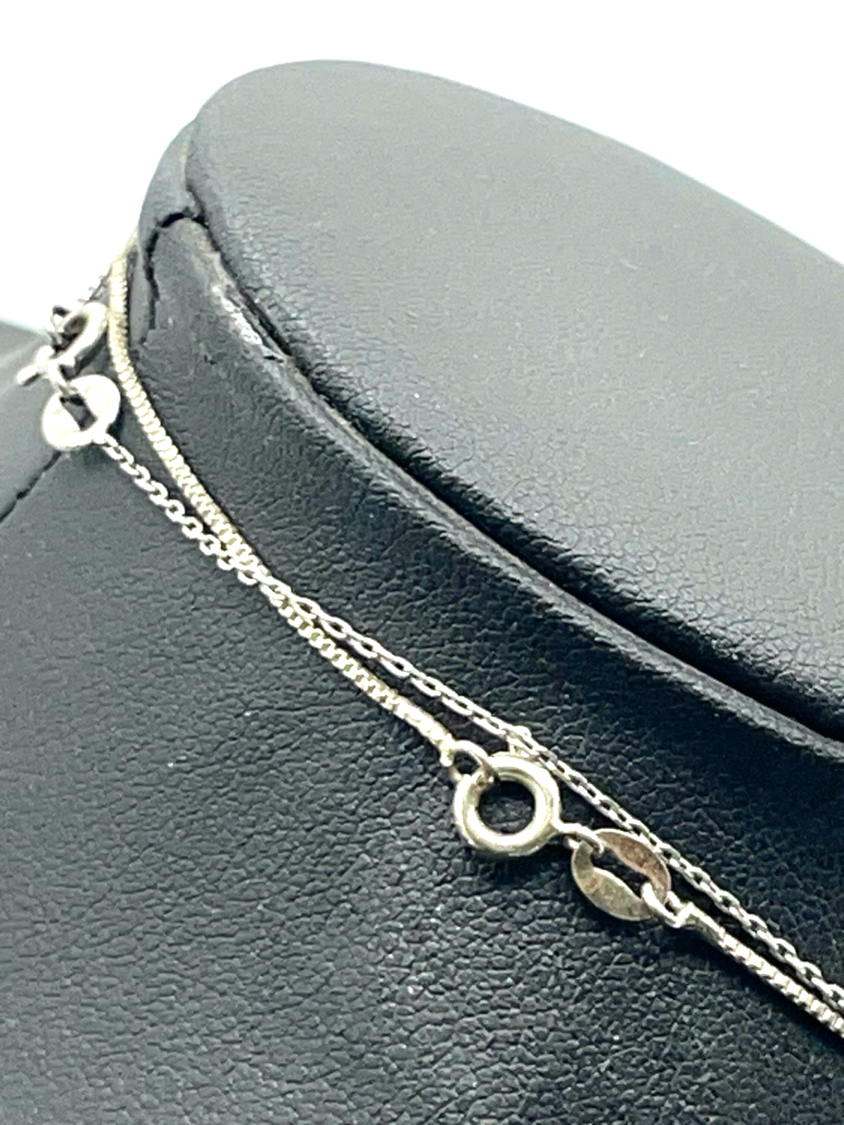 2 x 925 Silber Halskette mit verschiedene Katze Anhänger Katzenfreund Schmuck4