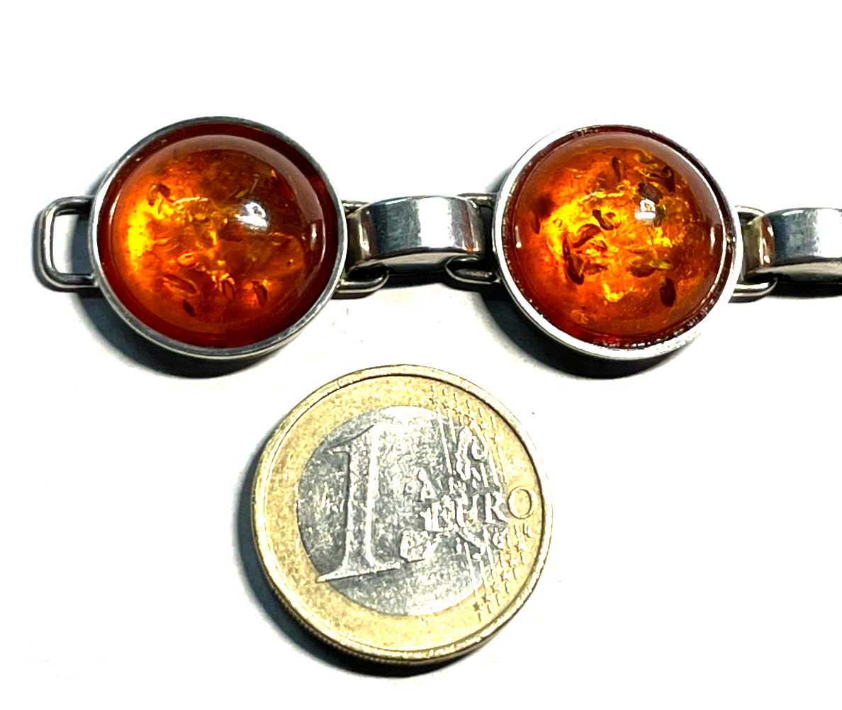 Stattliches solides vintage K&L Bernstein Design Armband 835 Silber L 20 cm9