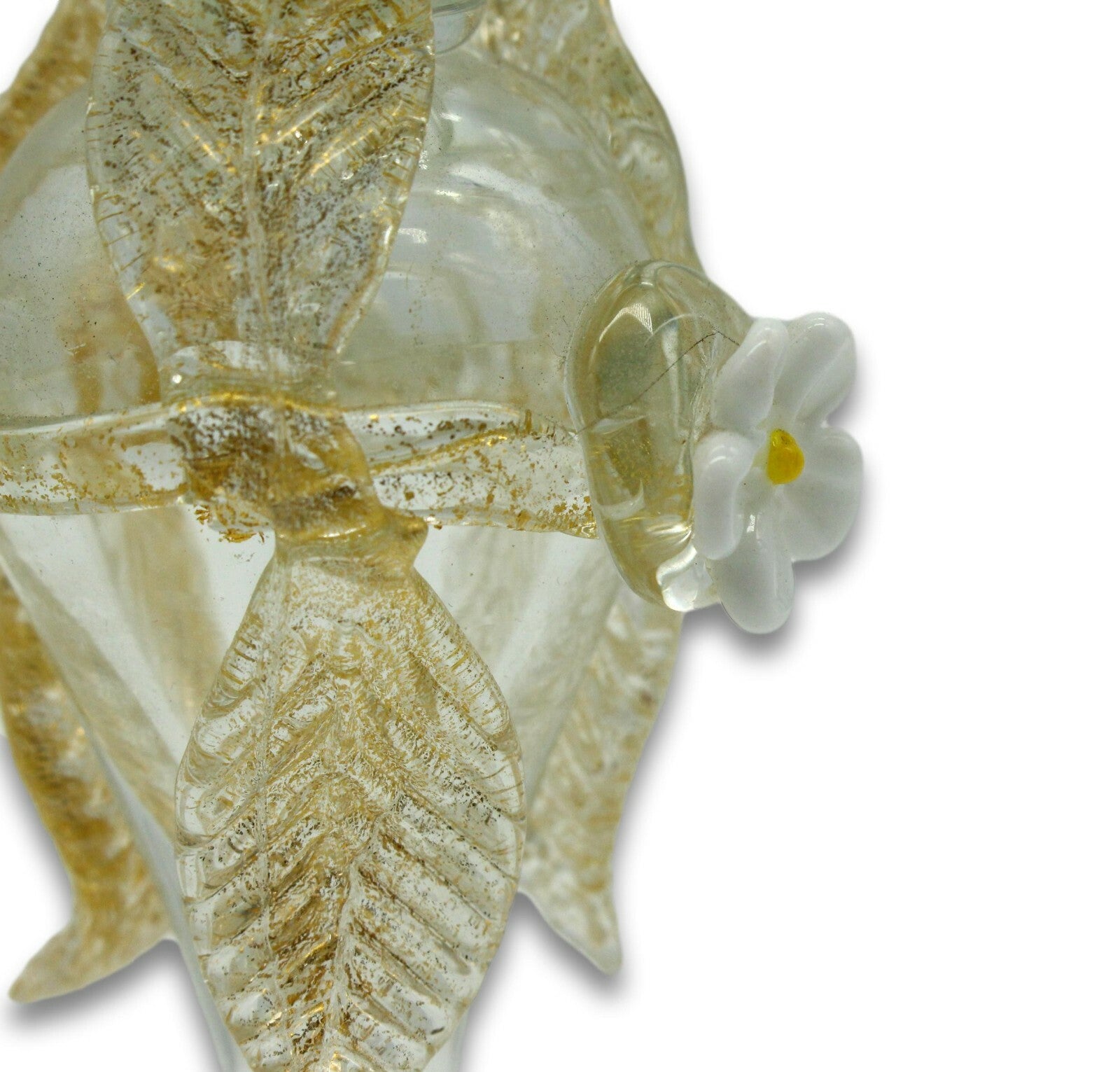Murano - Glaskelch - Art Glass Design - Salviati - Goldstaub Einschmelzung4