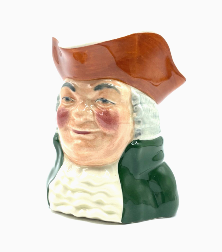 Vintage dekorativer Gesichter Krug Becher Charakter Mug England Staffordshire1