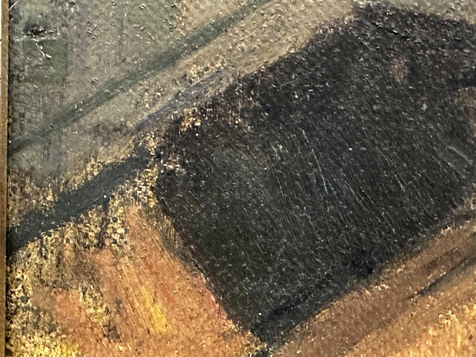 Georg Merkel 1881-1971 – Industriekanal – Öl auf Masonit - signiert - gerahmt10
