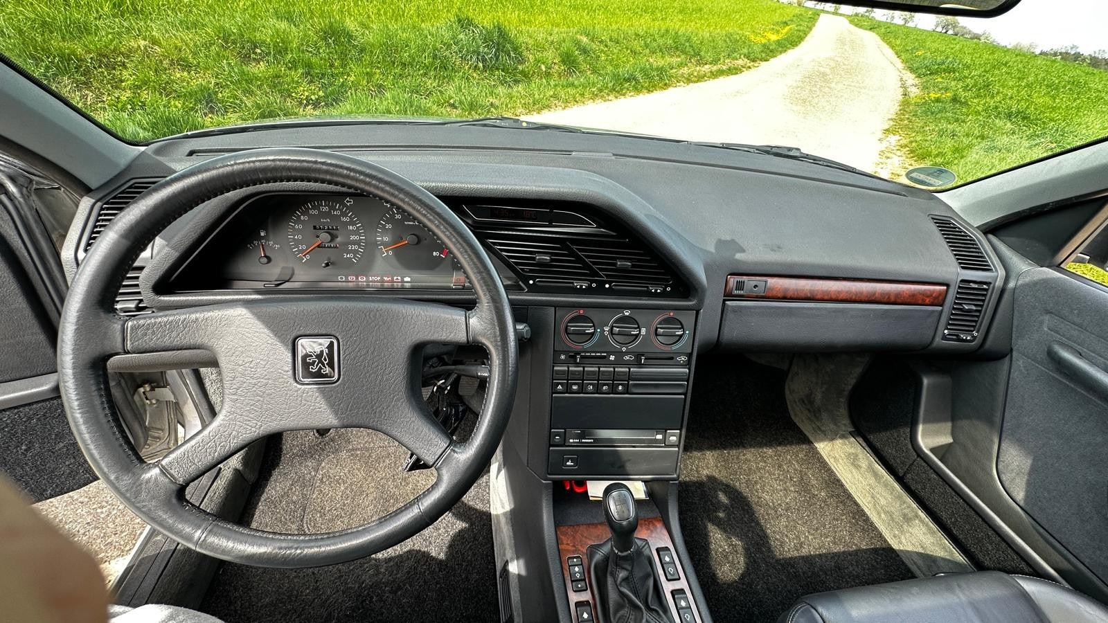 Peugeot 605 - Bj 1992 - Km 12000 original - 167 PS - Leder - TOP ZUSTAND 1A17