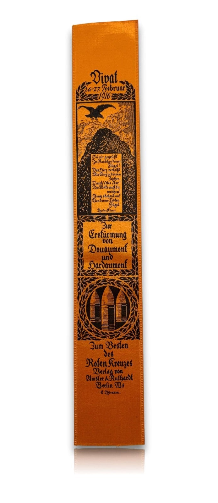 Vivat Band - WKI - Entwurf Carl Theodor Thiemann - 1916 - für das Roten Kreuzes0