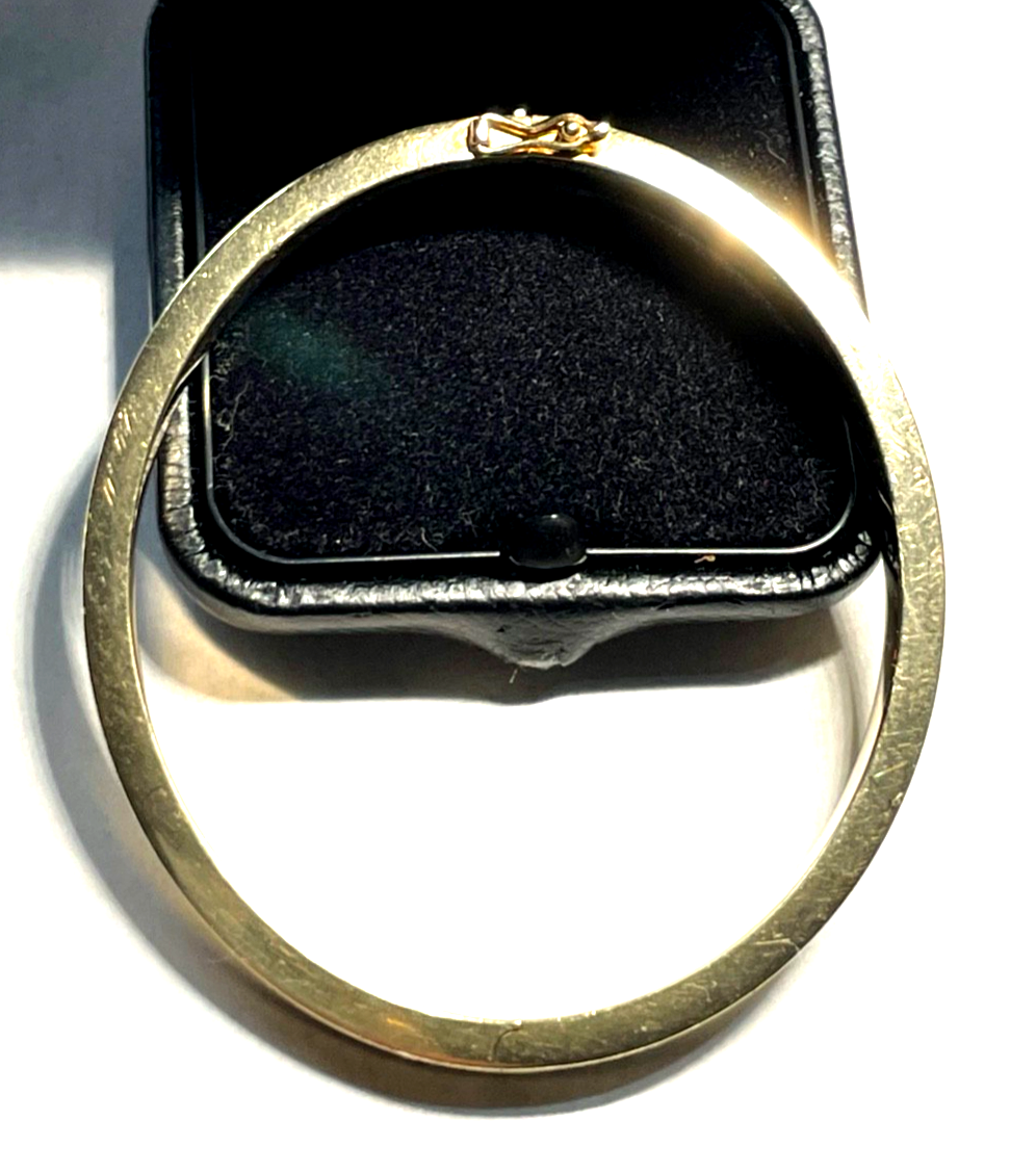 333 Gold 8 K Gelbgold klassischer Armreif Armschmuck elegant solide 62x55 innen9