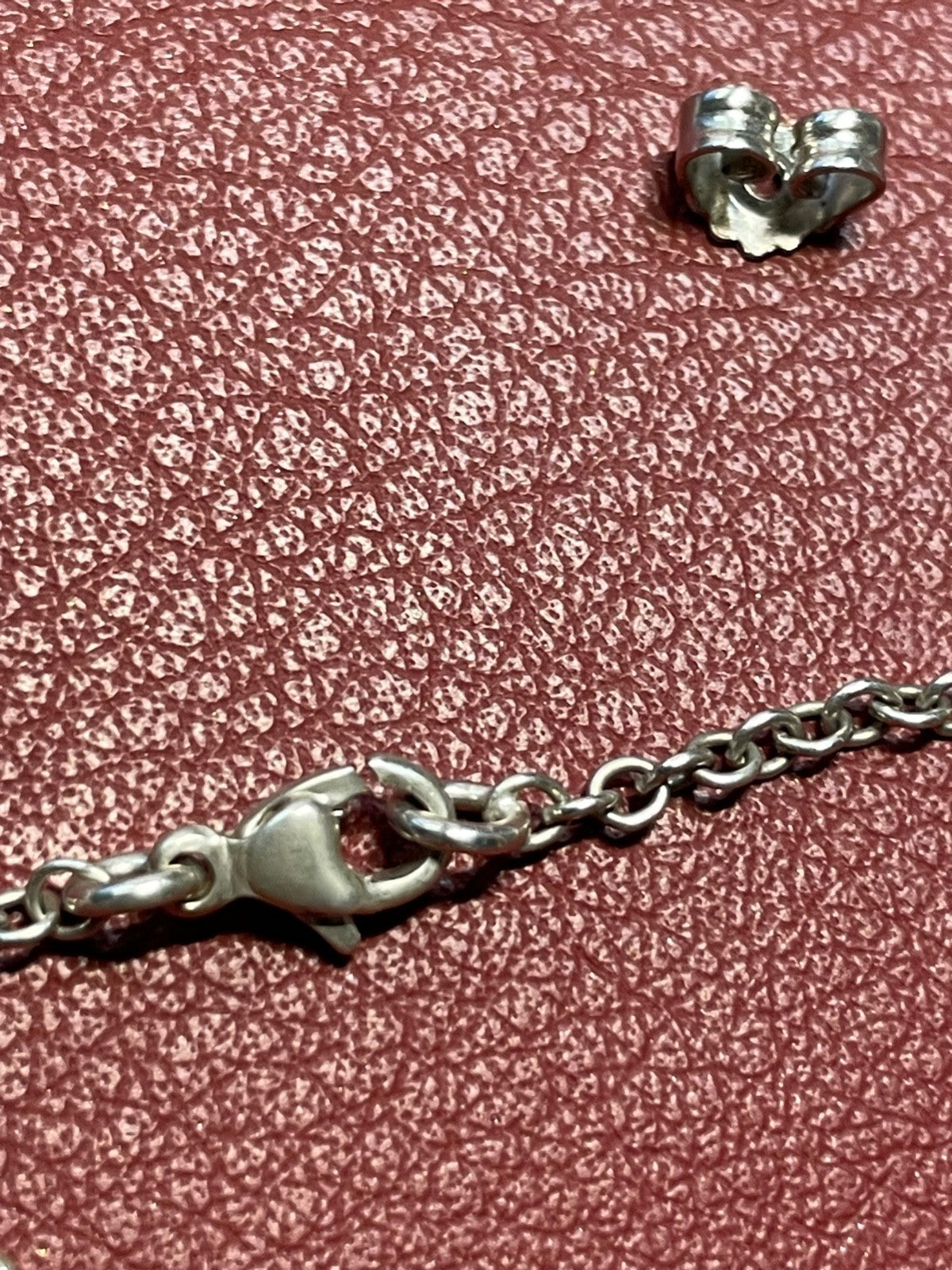 Sten &Laine Finnland 925 Silber Bergkristall Set Halskette Collier + Ohrstecker6