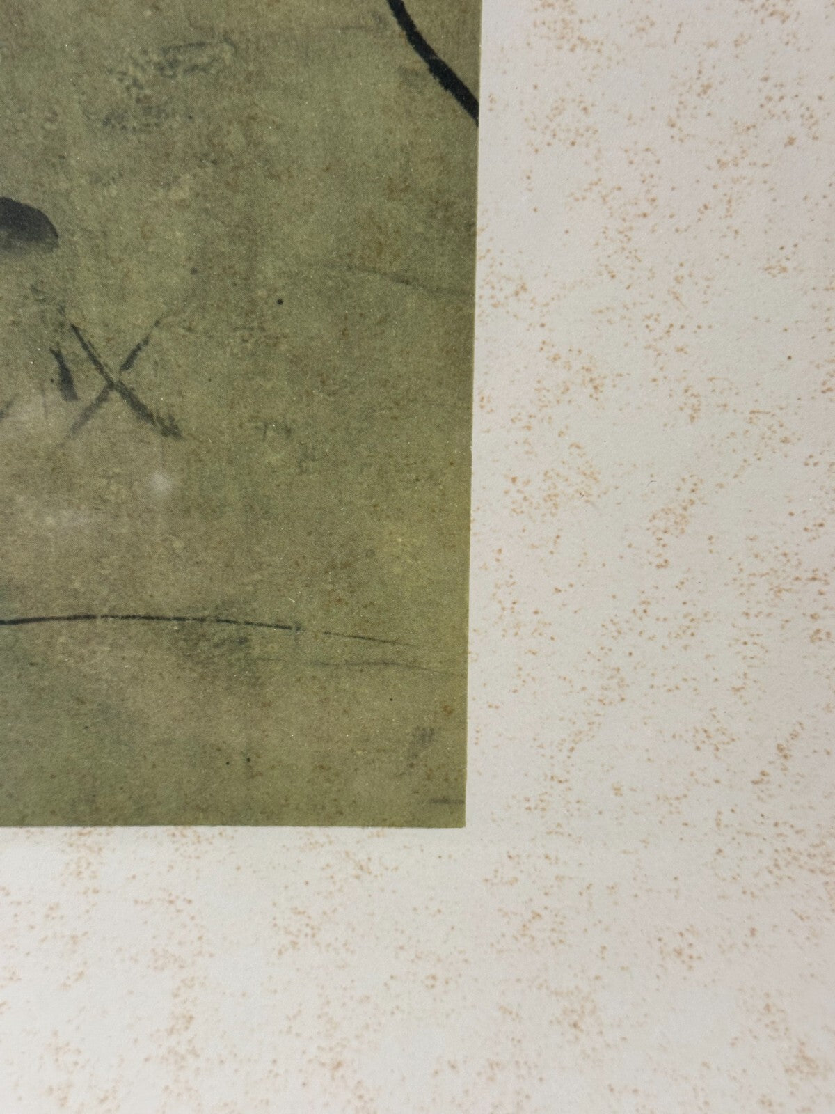 Emil Preetorius - Der Priester Hotei mit Sack - Druck Grafik - gerahmt Glas6