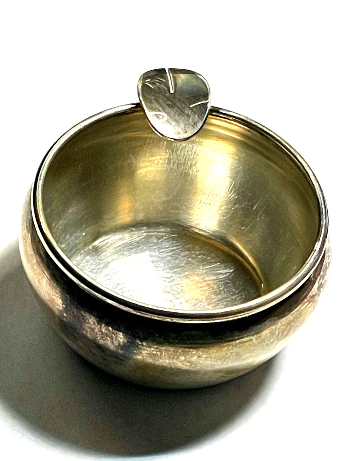Vintage 800 Silber Mini Ascher Aschenbecher Herkunft unbekannt 20,82 Gr. gepfl.6