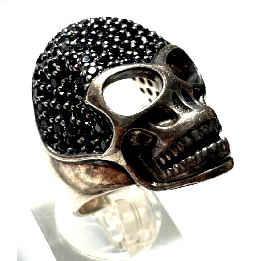 Thomas Sabo Silber Ring Skull mit Pavé Rebel at heart RG 56 unisex Totenkopf2