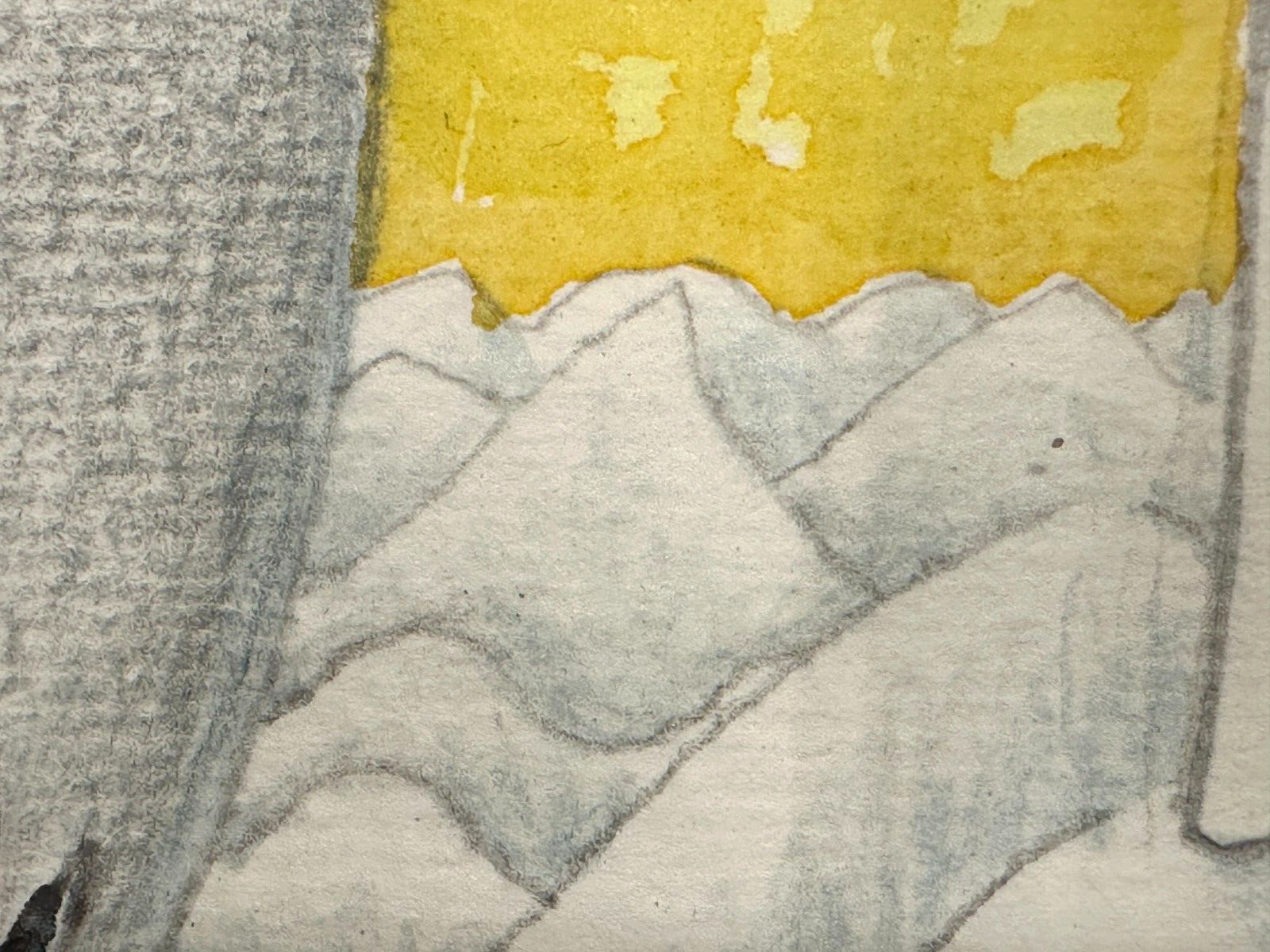 Kurt Gminder - Mixed Media Acylfarben Bleistift - Untitled - grahmt signiert10
