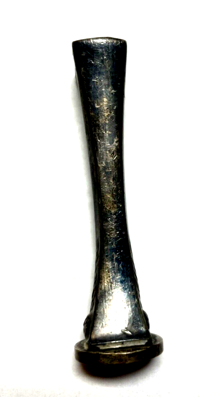 Antik Jugendstil WMF Petschaft Britannia versilbert AF FA ? Initialen L 18,2 cm4