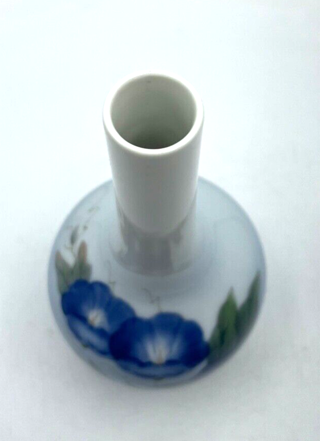 Vintage Royal Copenhagen Porzellan Vase 790 43B Wicke Winden Blüten H 20 cm2