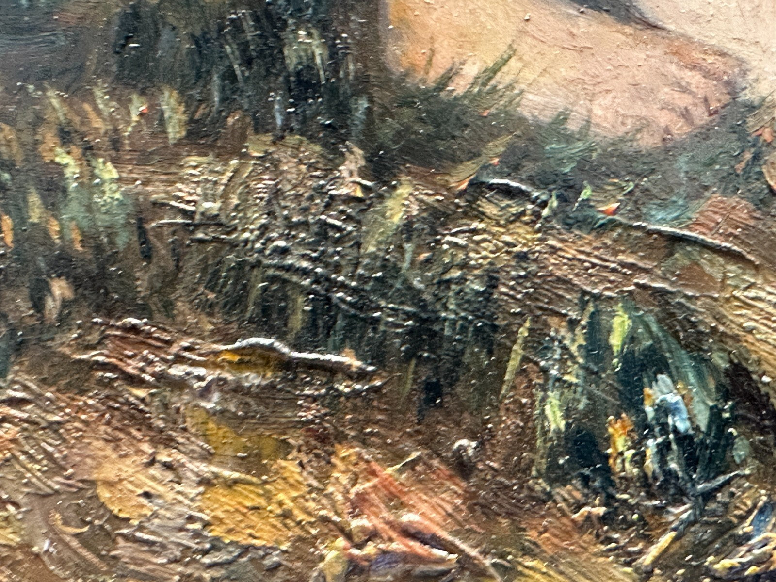 Öl auf Platte  - Hirtenjunge - sign. Beurer - nach Franz von Lenbach - Realist6