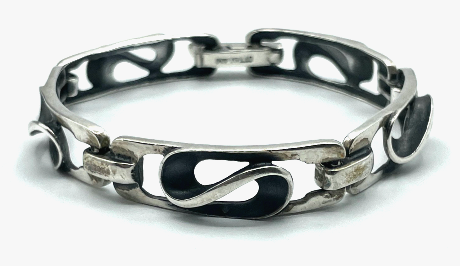 Sterling vintage Armband Silber 925 Ottaviani Italien Design unisex Modernist0