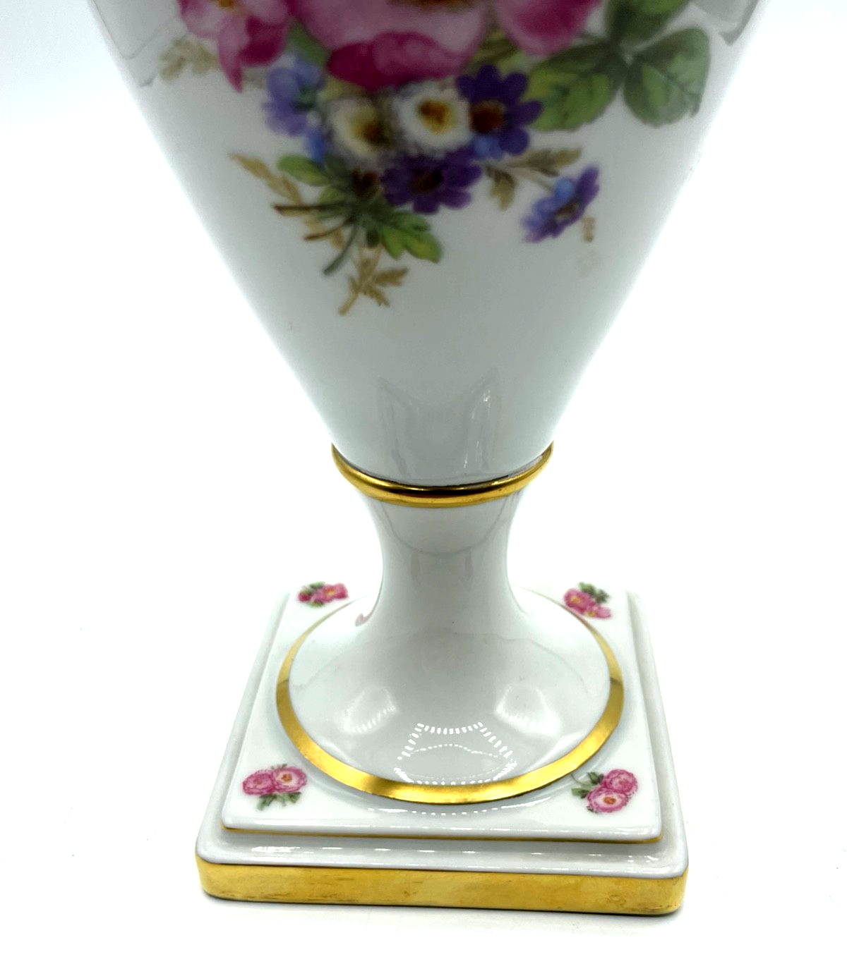 Alte Serie Amphoren Vase Alboth Kaiser Alka Kunst Sommerblumen H 23,5 cm gepfl.4