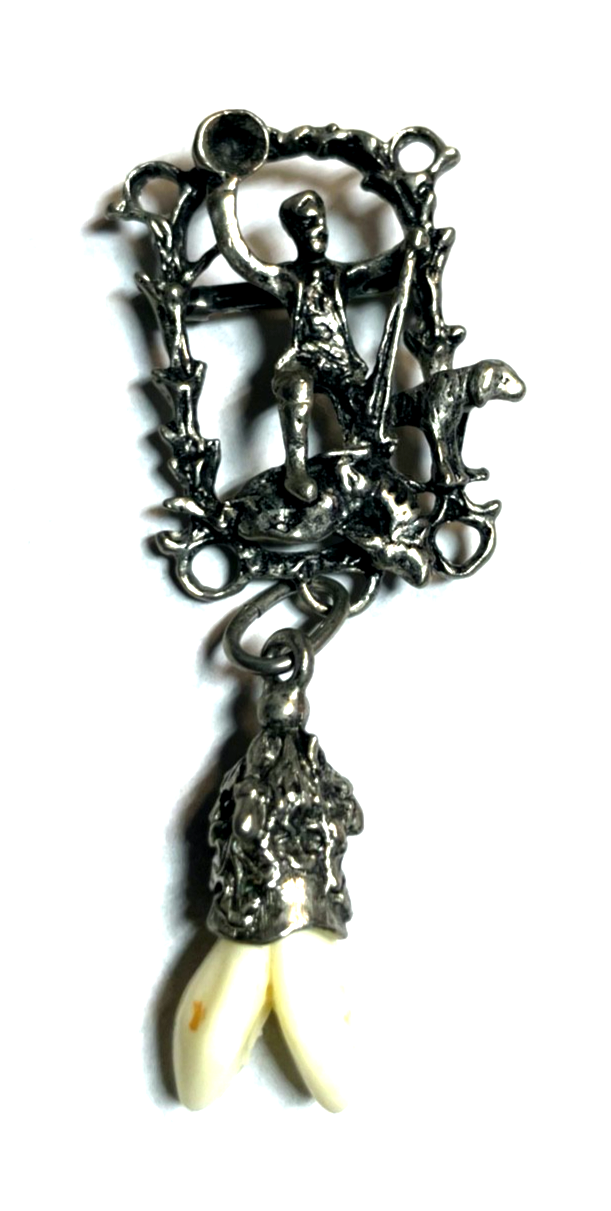 Vintage schöne Trachtenschmuck Brosche Oktoberfest Dirndl Landhaus Schmuck0