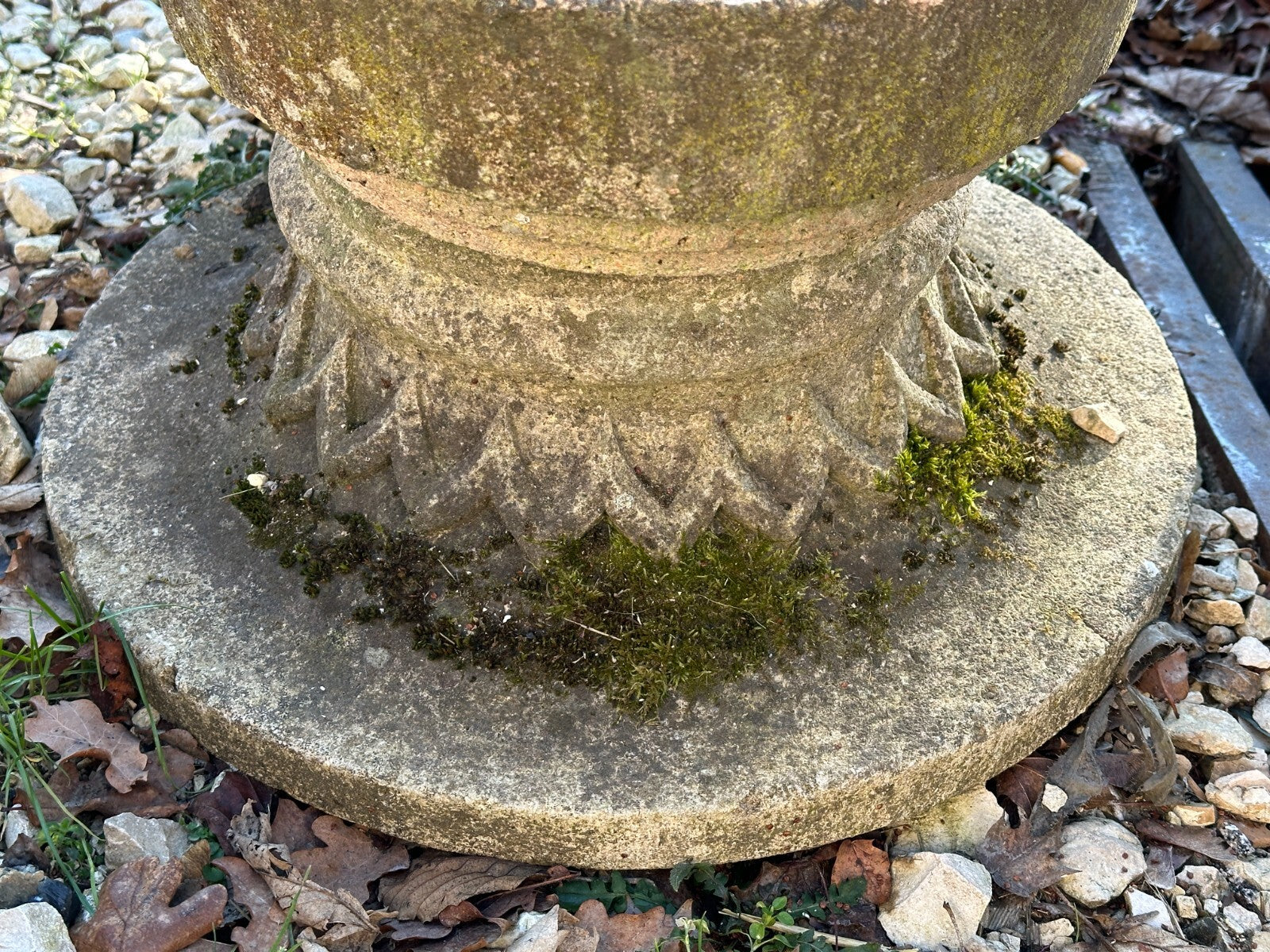 Sandstein - alte Sockel Säulensockel Basis - Patina - 5x - Gartensockel9