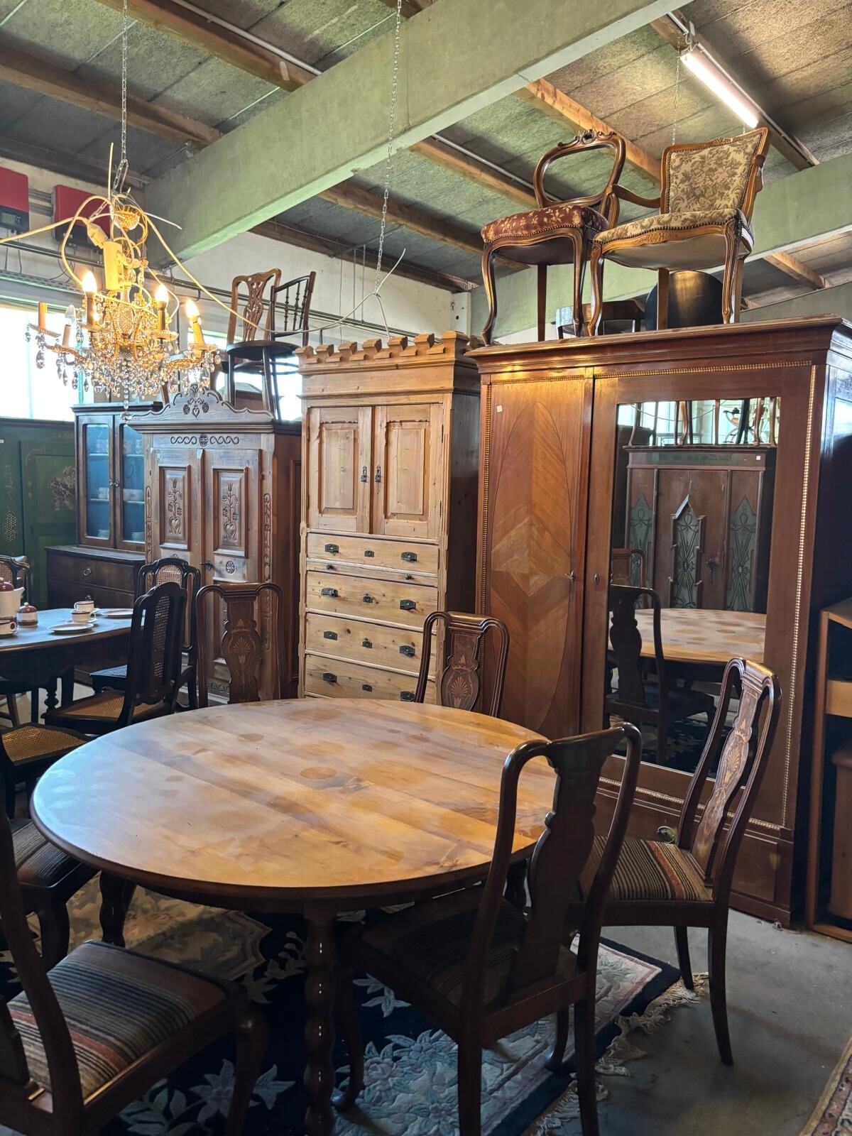 Geschäftsauflösung kompletter Antiquitätenladen Biedermeier Jugendstil Art deco20