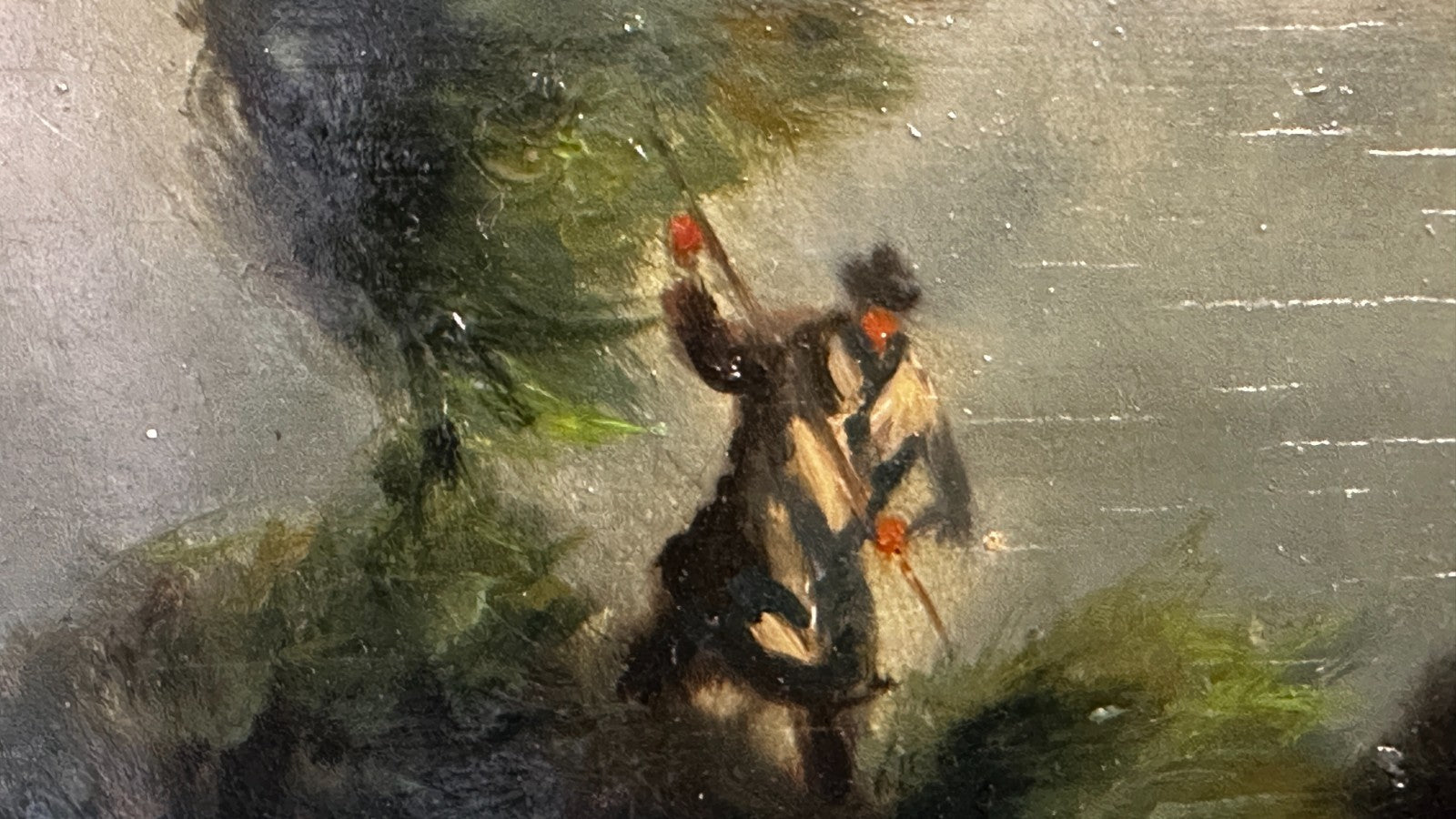 Hartmut Keyser (geb. 1948) – Öl Holz - Schilfernte am See - signiert - gerahmt10