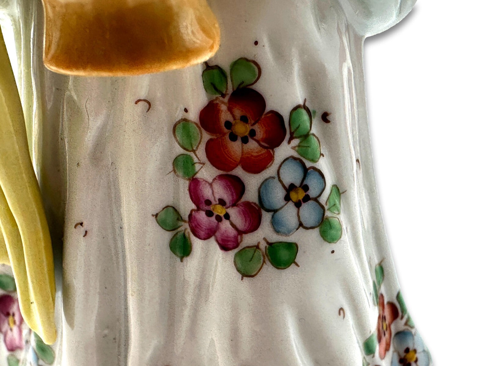 Sitzendorfer Porzellanmanufaktur - Dame mit Blumenkorb - Rokoko Porzellanfigur10