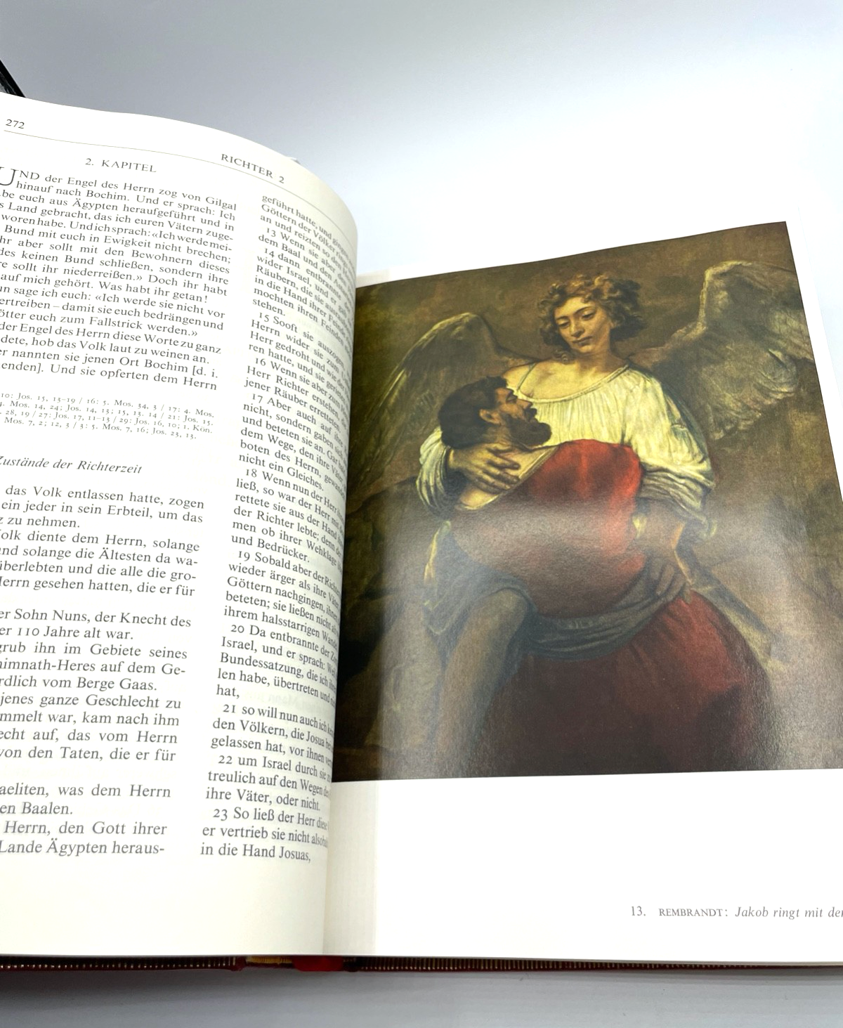 Die heilige Schrift große Prachtbibel 1964 limitiert Goldschnitt Glanzleder top!10