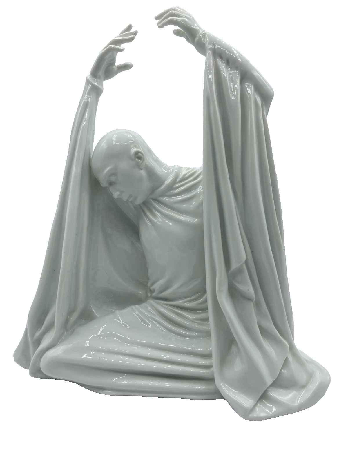 Rosenthal Porzellan Figur Waldemar Fritsch Tänzer H. Kreutzberg Gesang der Nacht0