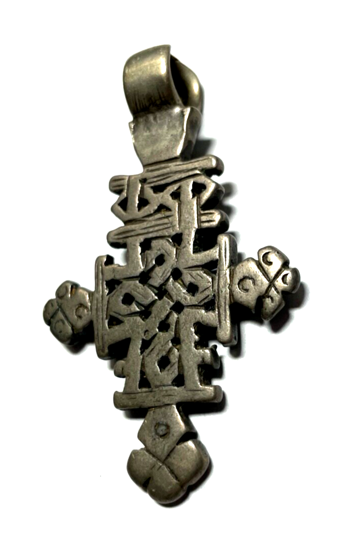 Unikat großer Zinn Anhänger Wikinger Kelten Amulett verschlungene Knoten unisex2