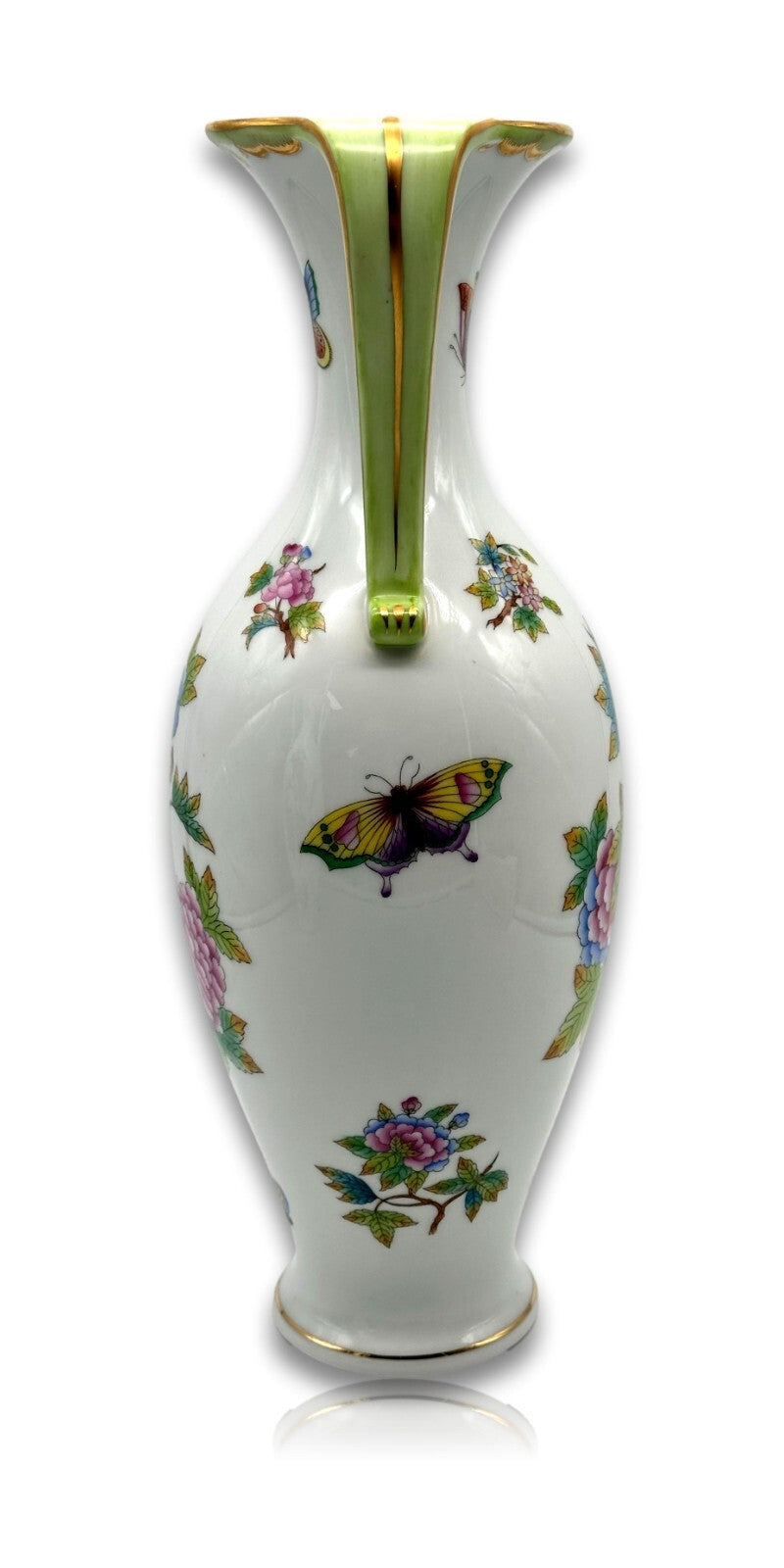Herend 7176/VBO -  paar Amphoren Vase - Porzellan - Queen Victoria Handbemalt8