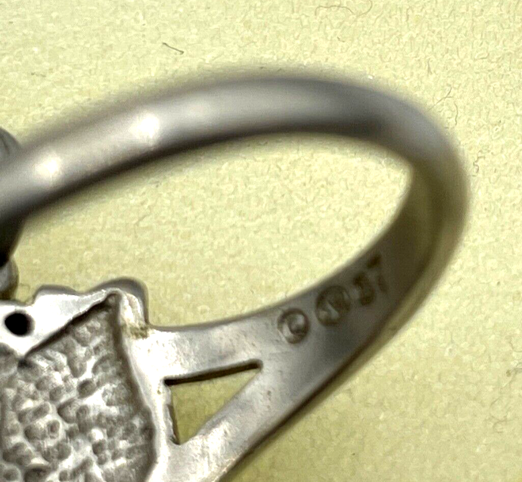 Real vintage 80er Jahre Sklavenarmband Türkis + Koralle Schmetterling Edelstahl7