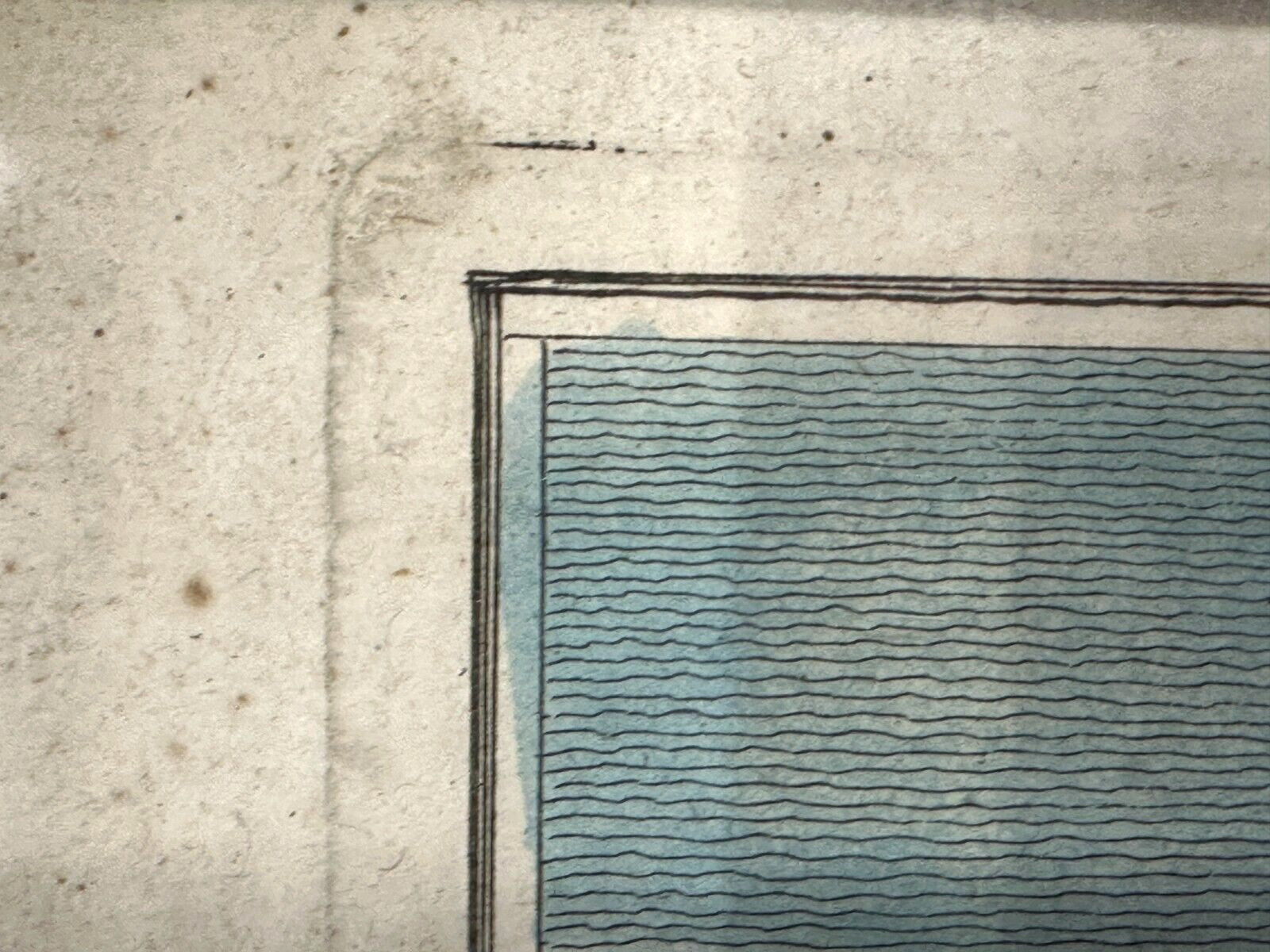 kolorierter Kupferstich - London, königliche Börse um 1750 - rahmt hinter Glas13