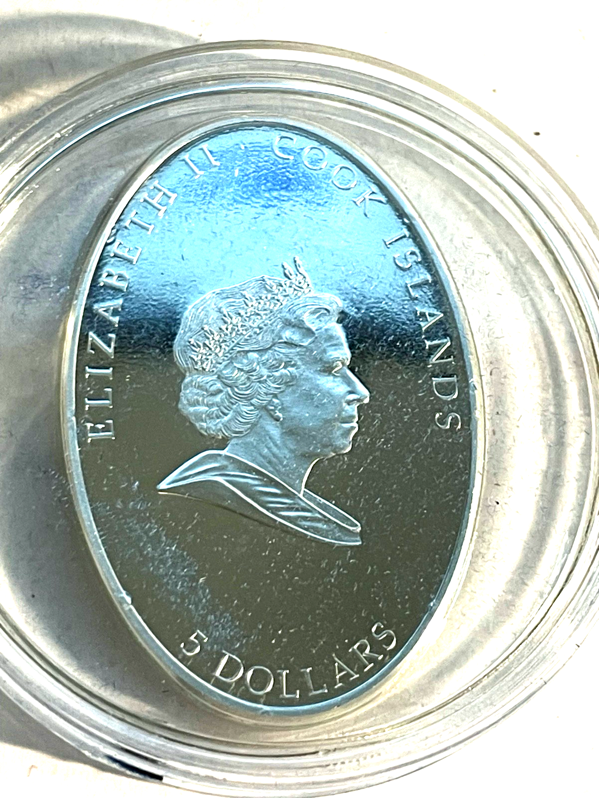 5 Dollar Cook Inseln 25 Gr. Silber Papst Benedikt XVI. in Lourdes 2008 in Box6