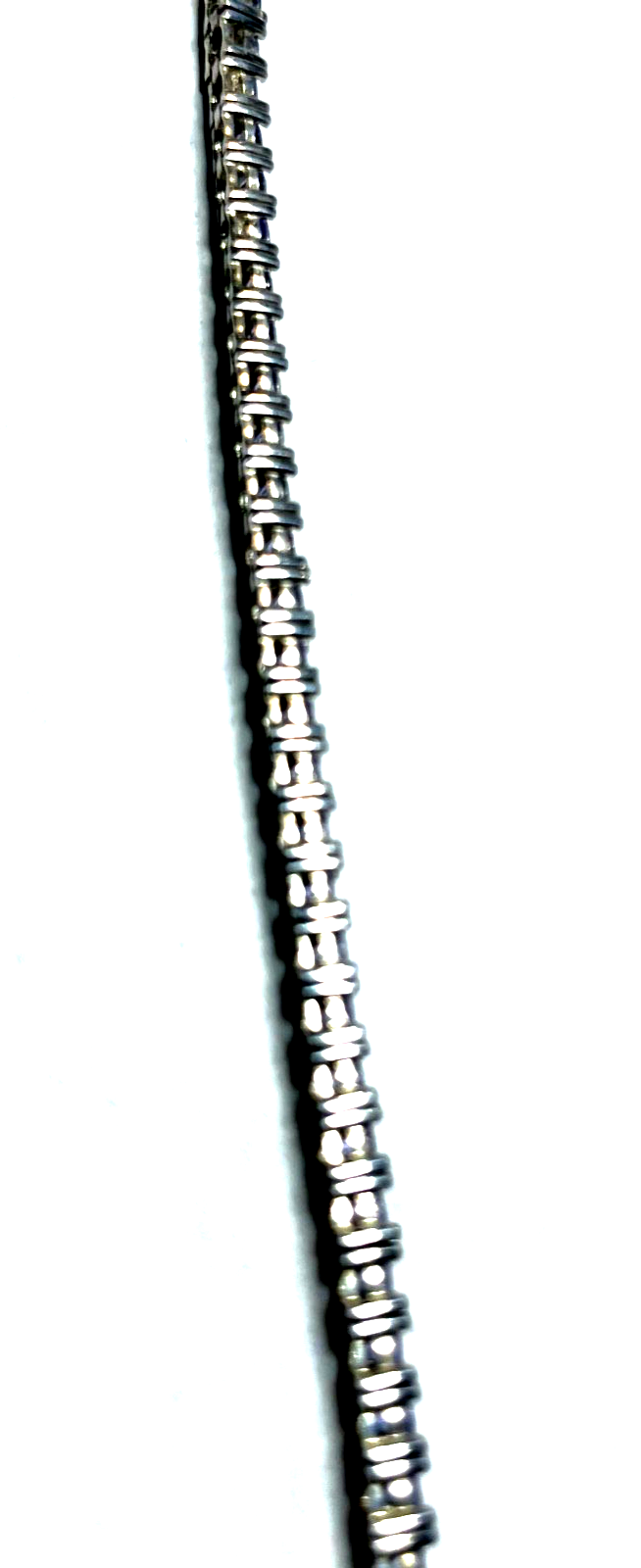 925 Silber Harry Ivens Tennisarmband mit Tansanit L 18 cm B 3 mm sehr gepflegt8