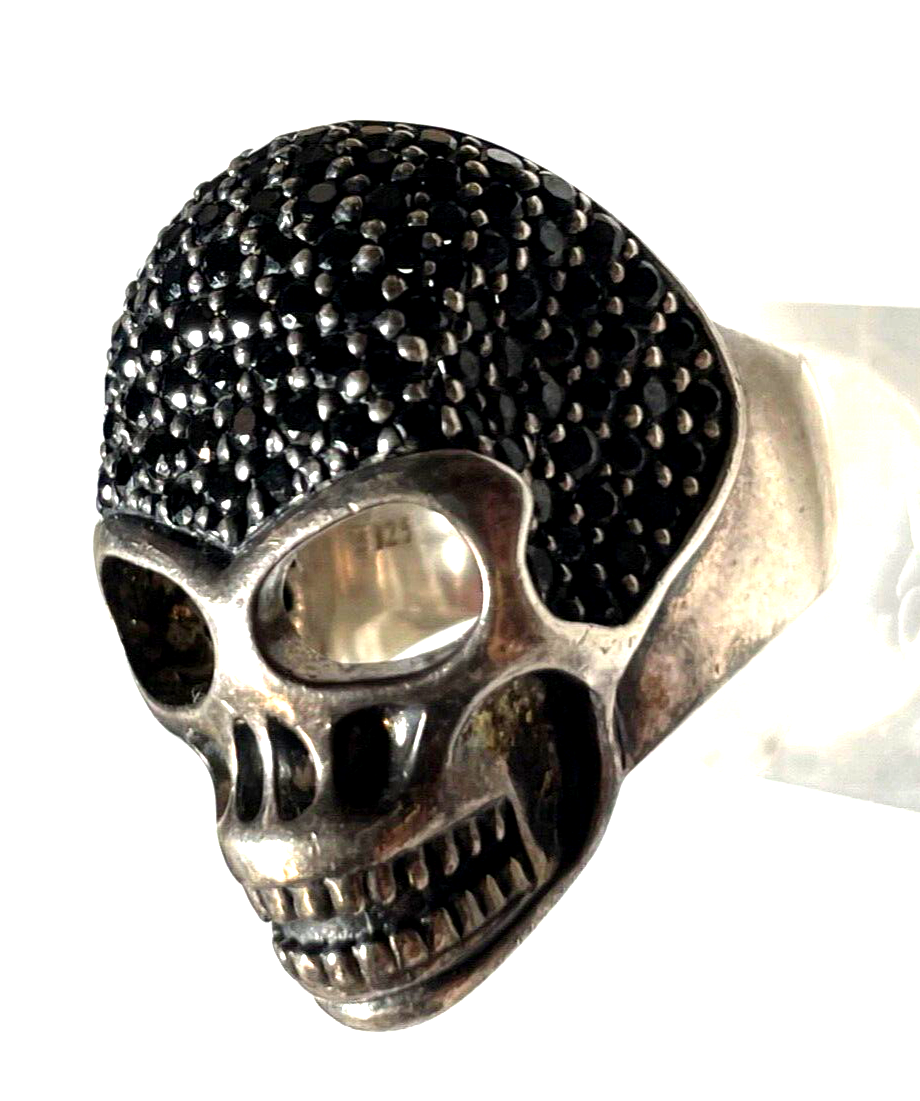 Thomas Sabo Silber Ring Skull mit Pavé Rebel at heart RG 56 unisex Totenkopf5