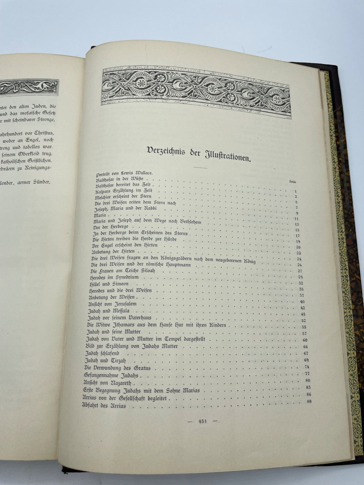 Klassiker Buch L. Wallace BEN HUR um 1900 illustriert gr. schöne saubere Ausgabe13