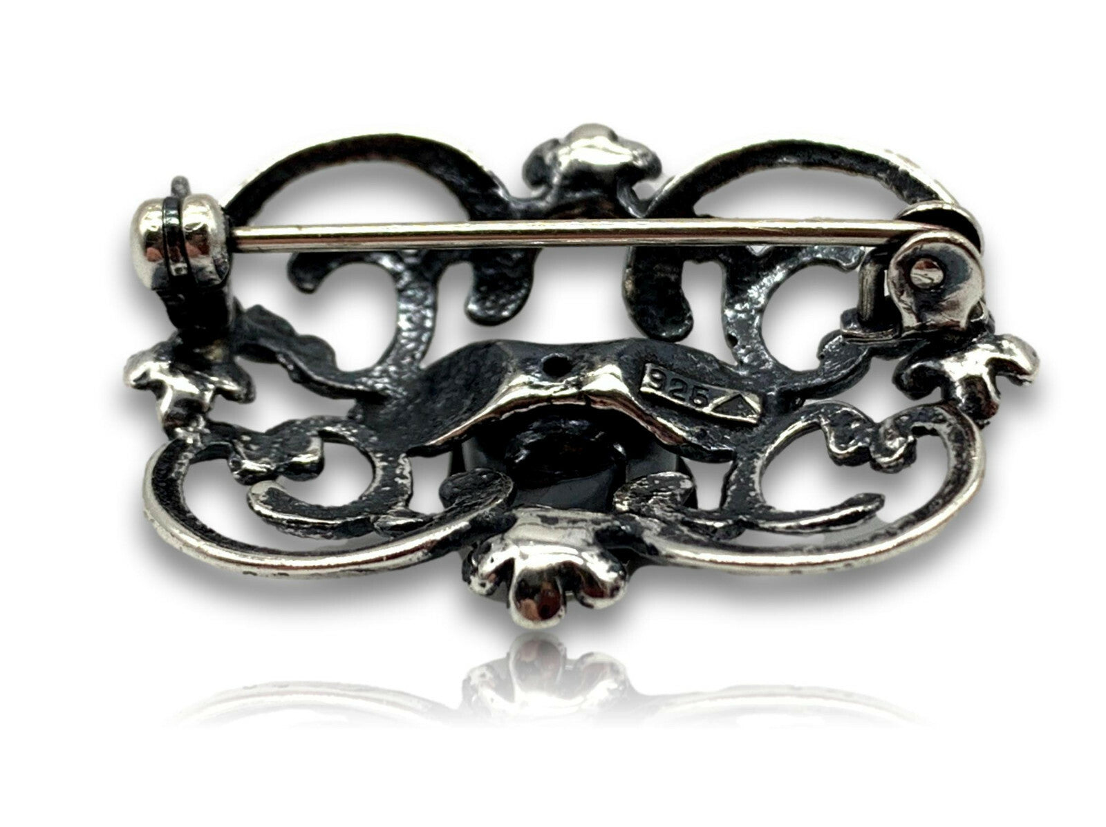 TEKA Theodor Klotz Pforzheim - Silber 925 - Brosche - Rose4