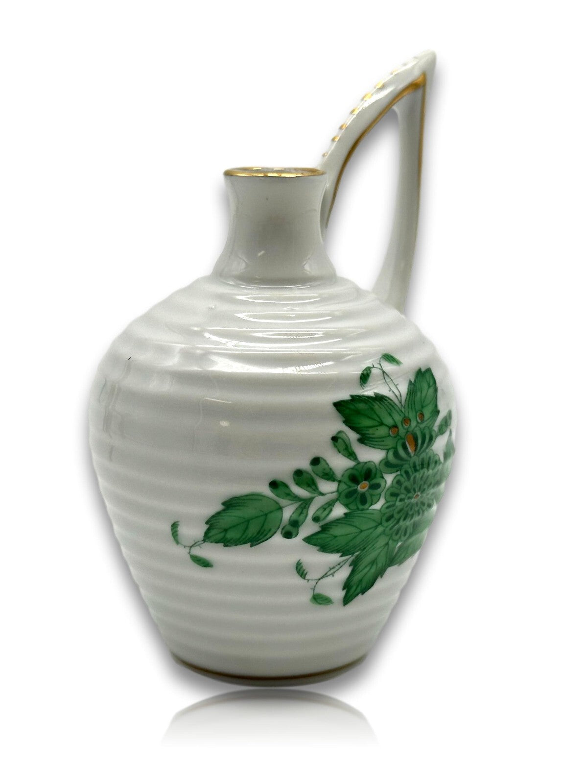 Herend 6804 AV - Kleine Vase - Porzellan - Apponyi Green - Handbemalt - Ungarn1