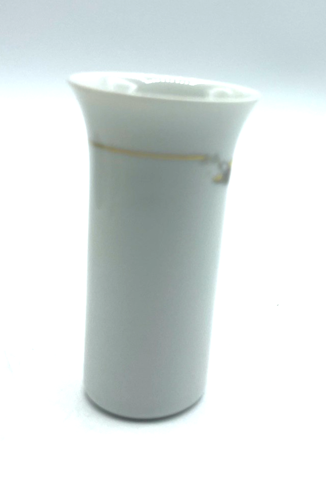 Rosenthal Porzellan Vase Arundo Samuramat Wiinblad Studio Linie 1970er H 8,8 cm3