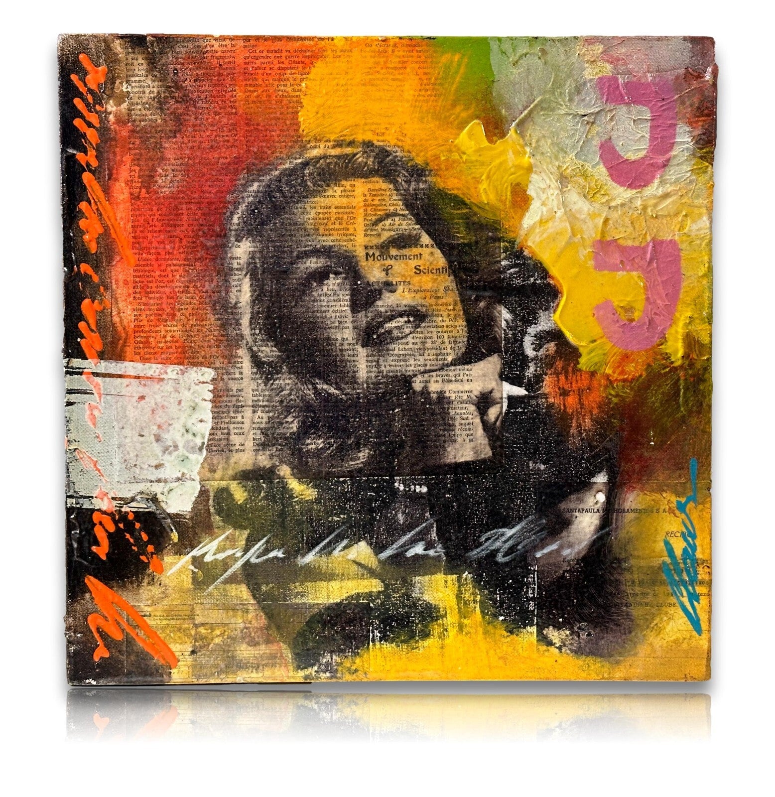 Claudimar José da Costa - Claus Costa - Pop Art - Öl auf Leinwand Mischtechnik0