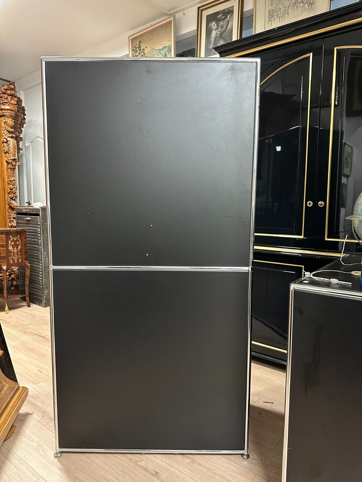 BOSSE Modul Space Dauphin Office Interiors - Design Büro Möbel Highboard schwarz11
