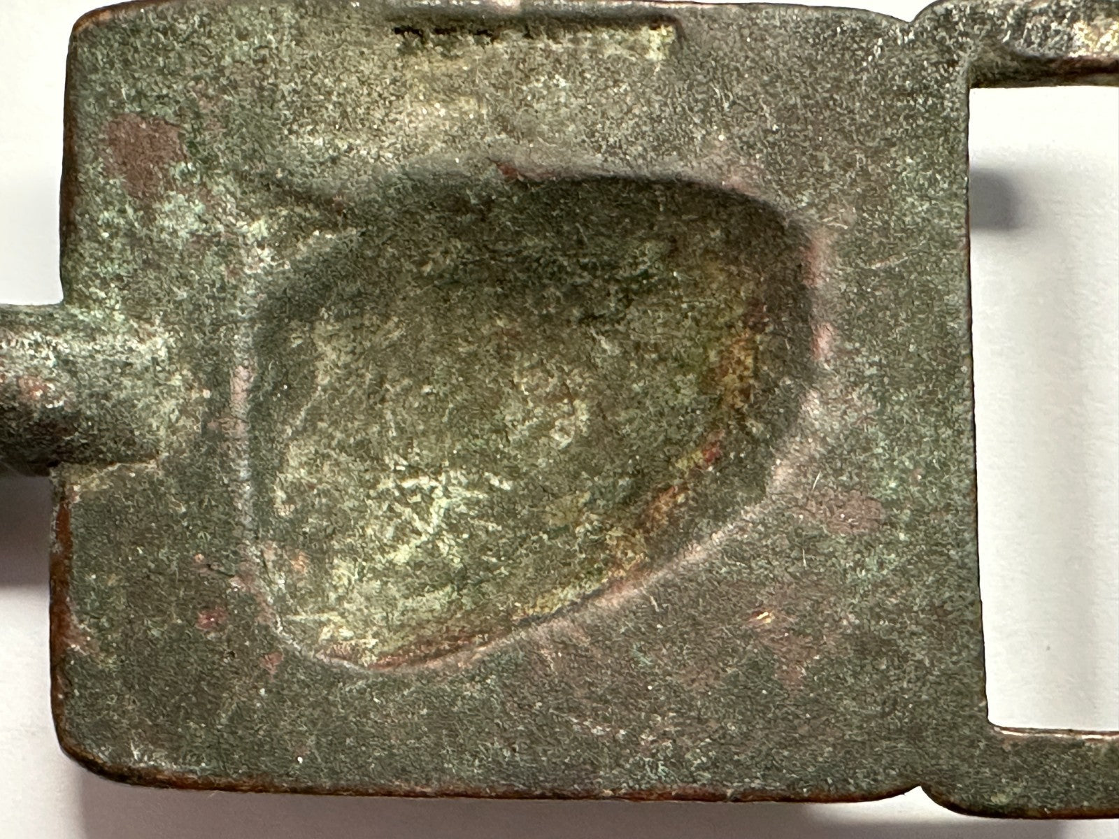 Zunft Gürtelhaken Fleischer/Metzger - Ochsenkopf - Messing/Bronze - um 1909