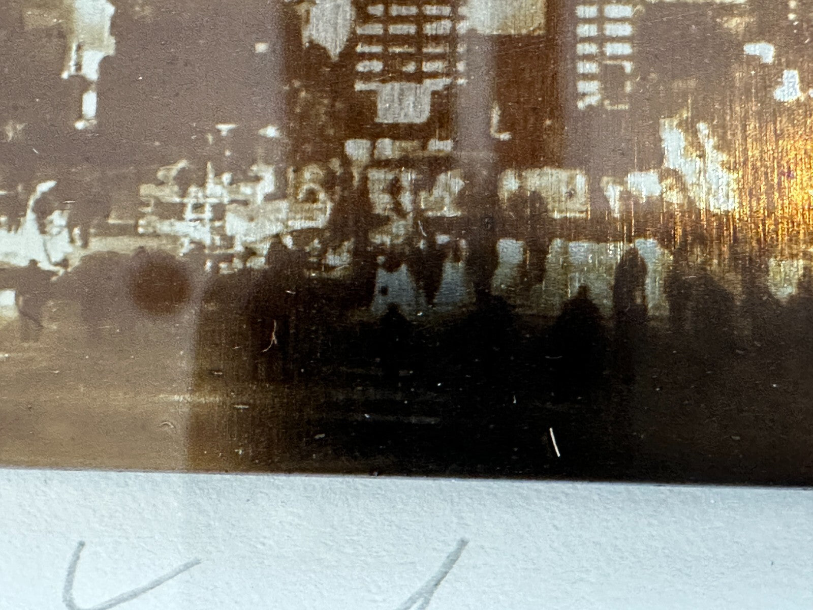 Przemek Zajfert - Heliographie - New York 2016 - signiert - gerahmt Passepartout12