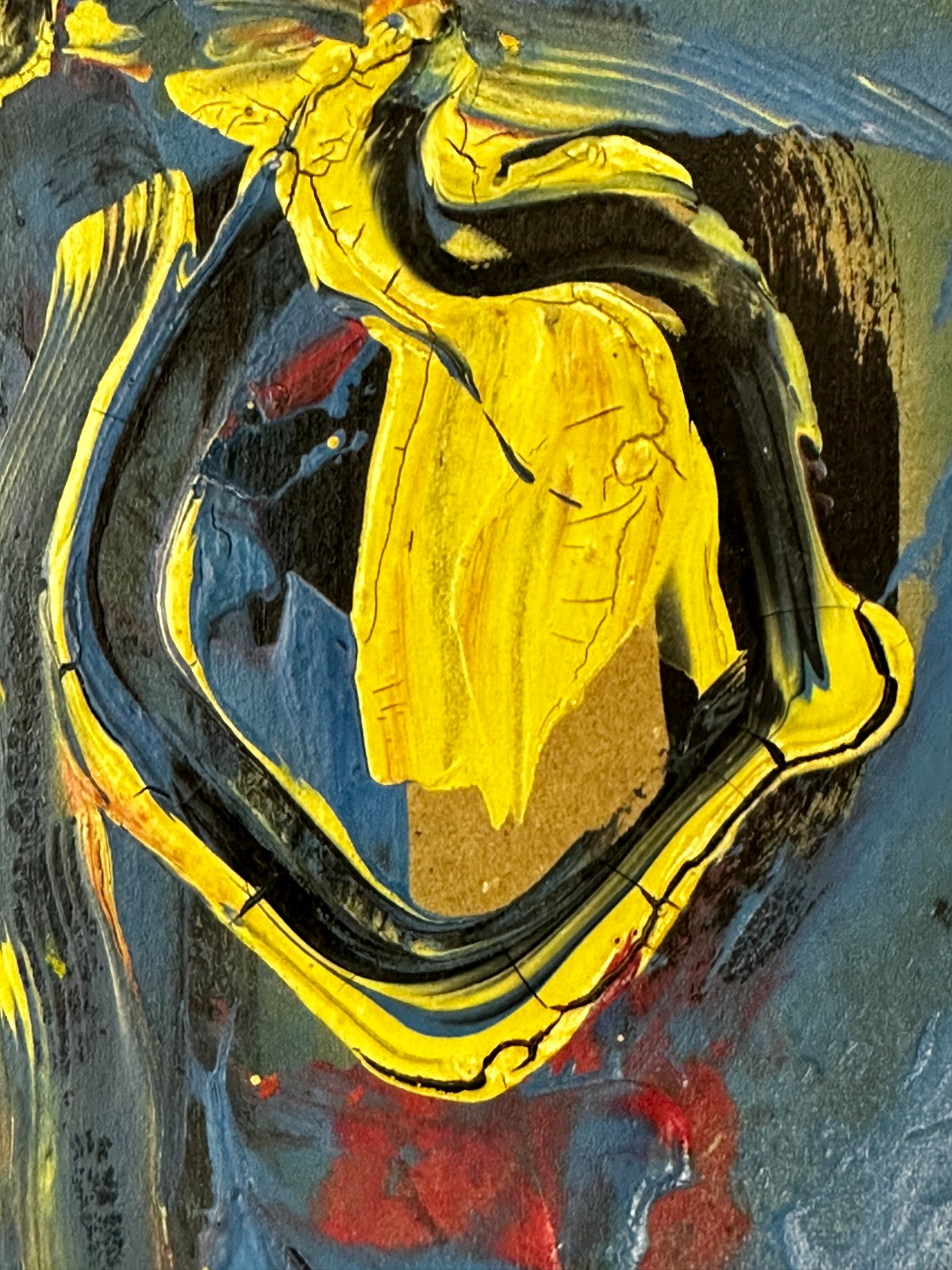 Bohumil Samuel Kečíř –„Africké Písně“ -  Öl auf Karton - Porträt - signiert5