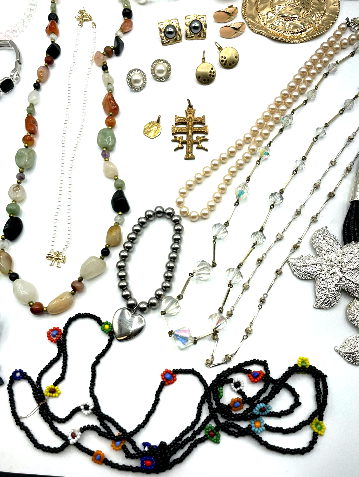 Konvolut Nr. 2A eingelieferter Modeschmuck gemischt sehr gepflegt vintage + neu9