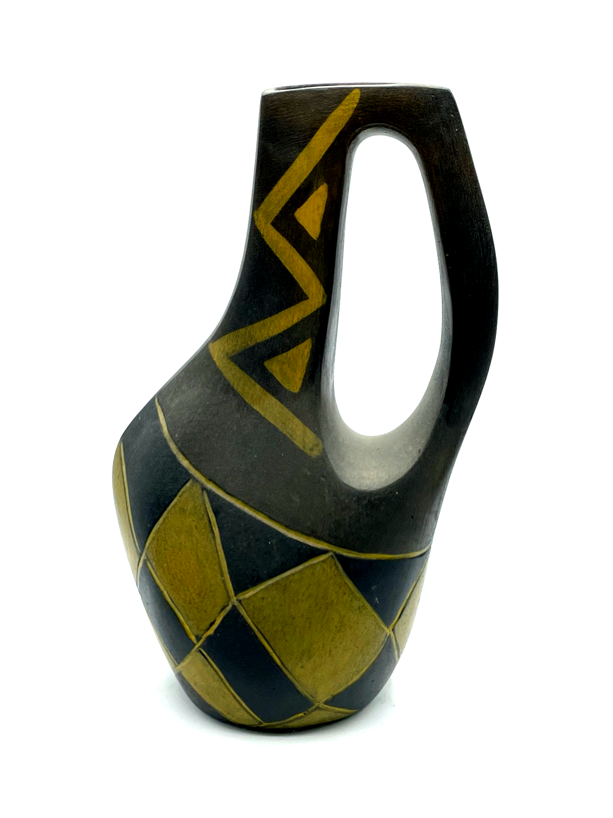 Antik interessantes Keramik Objekt Keramikvase Art Déco ? mega Design H 26 cm0